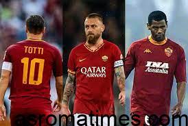 Famous Players Who Have Graced Roma's Colors